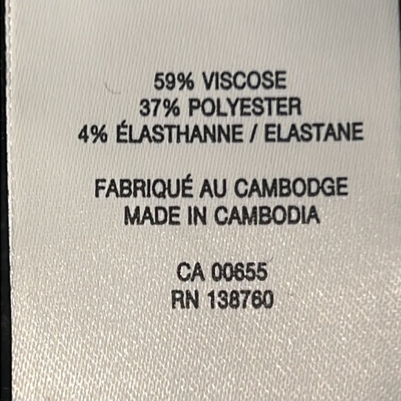 Hyba Women's Leggings XL Charcoal Gray French Terry Legging - Picture 10 of 13